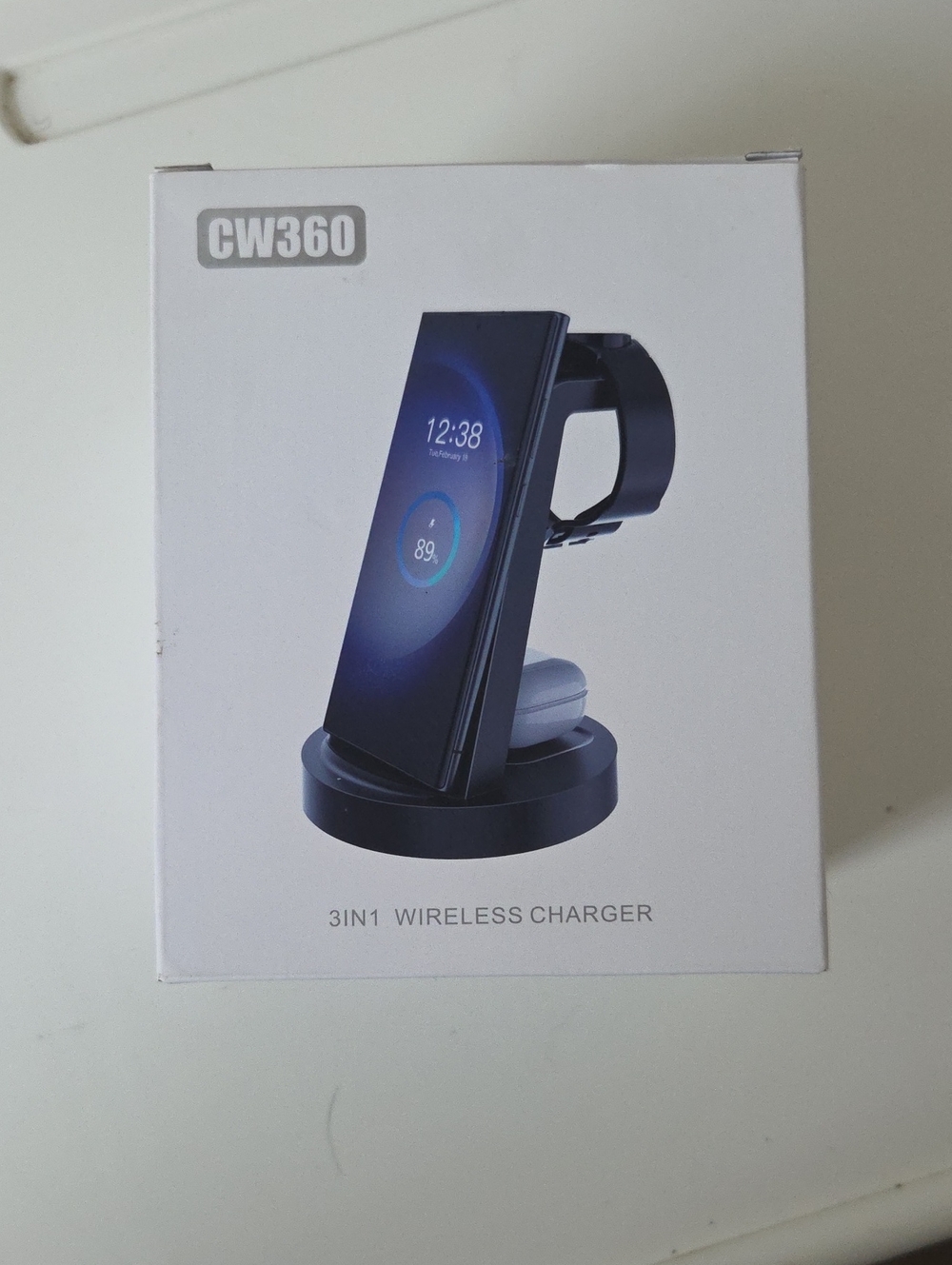 CW360 3-in-1 Wireless Charger - Black